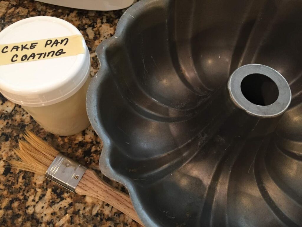 Bunt Pan, Cake Pan Coating, Pastry Brush