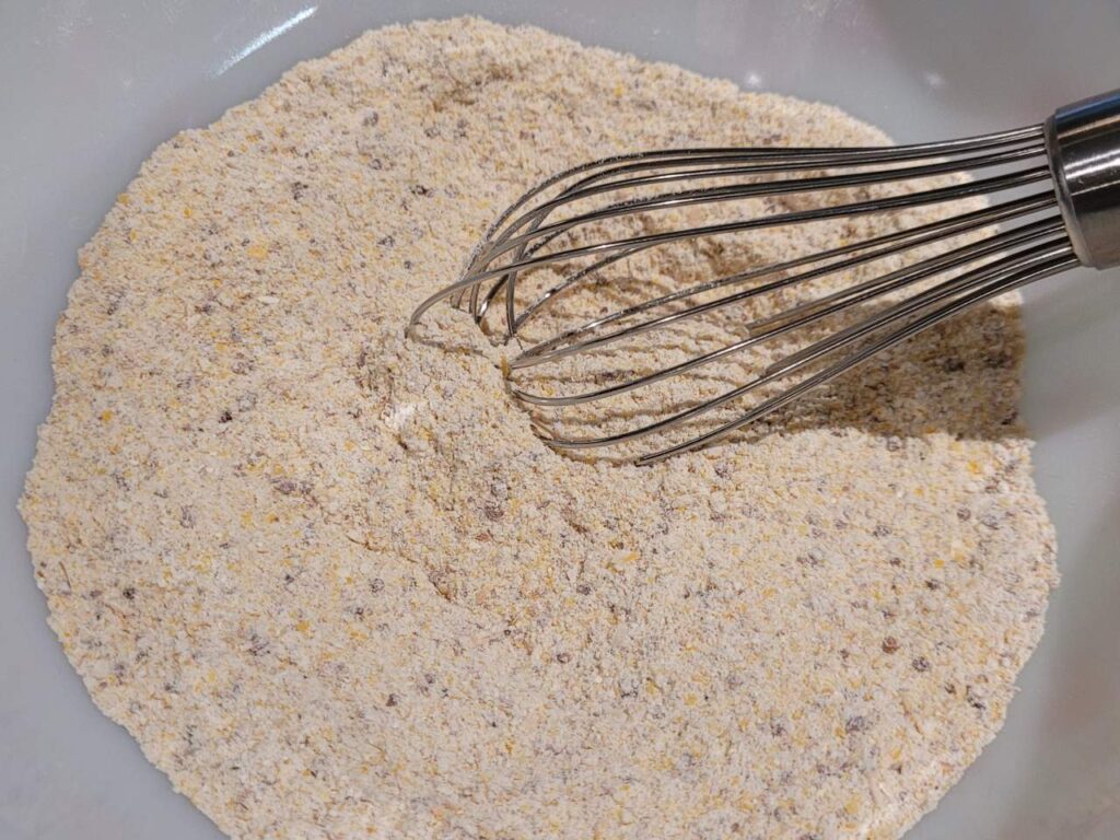 Blended Cornbread Muffin Dry Ingredients