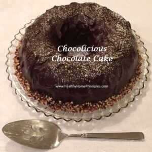 Chocoliscious Chocolate Bunt Cake