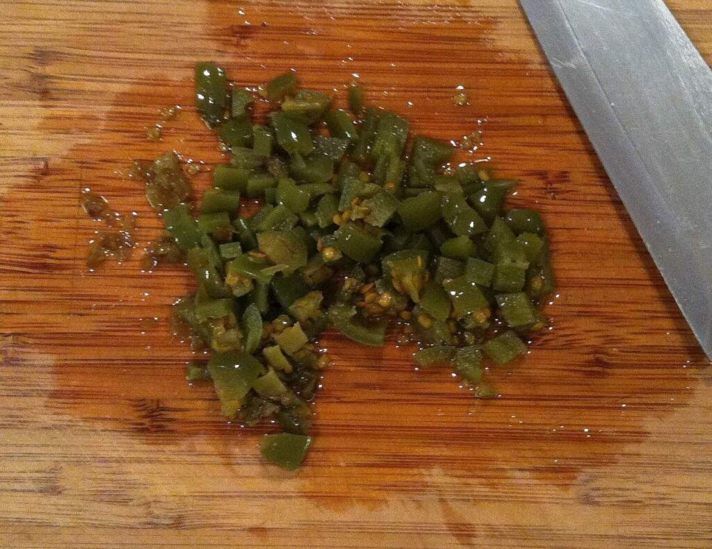 Chopped Jalapeno Peppers