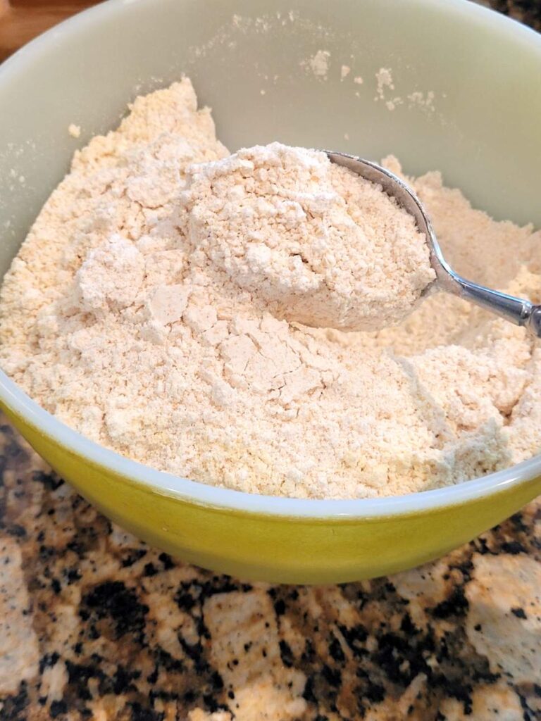 Stirring Freshly Milled flour