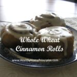 Whole Wheat Cinnamon Rolls